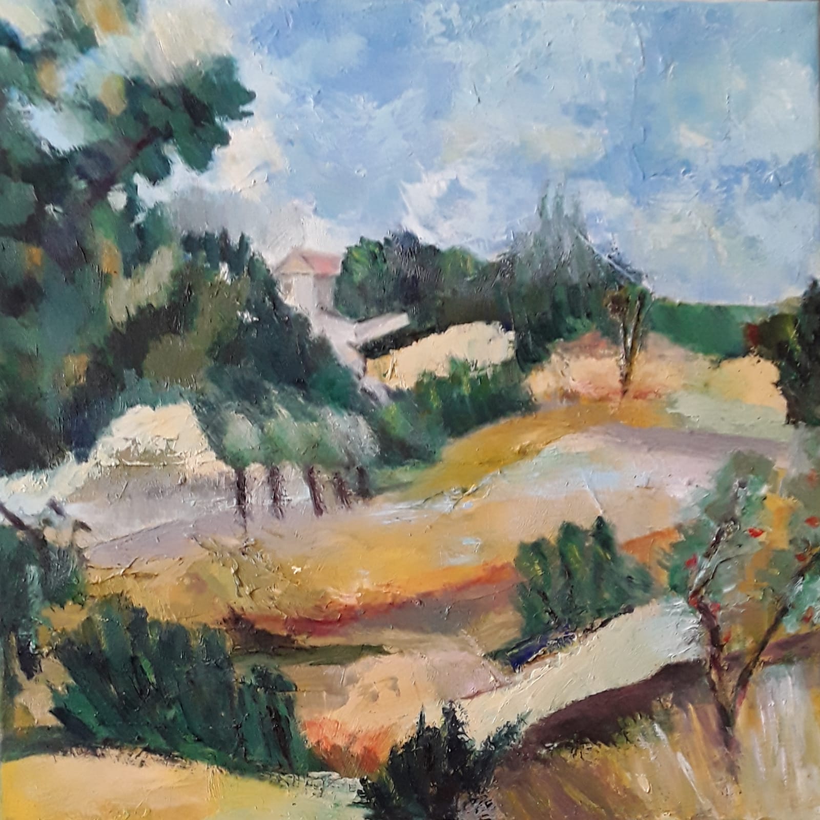 Bild 'suedliche Landschaft IV'